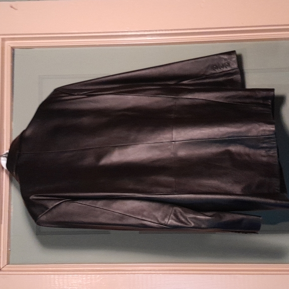 Men's Black Leather Jacket 🖤 - Picture 2 of 6